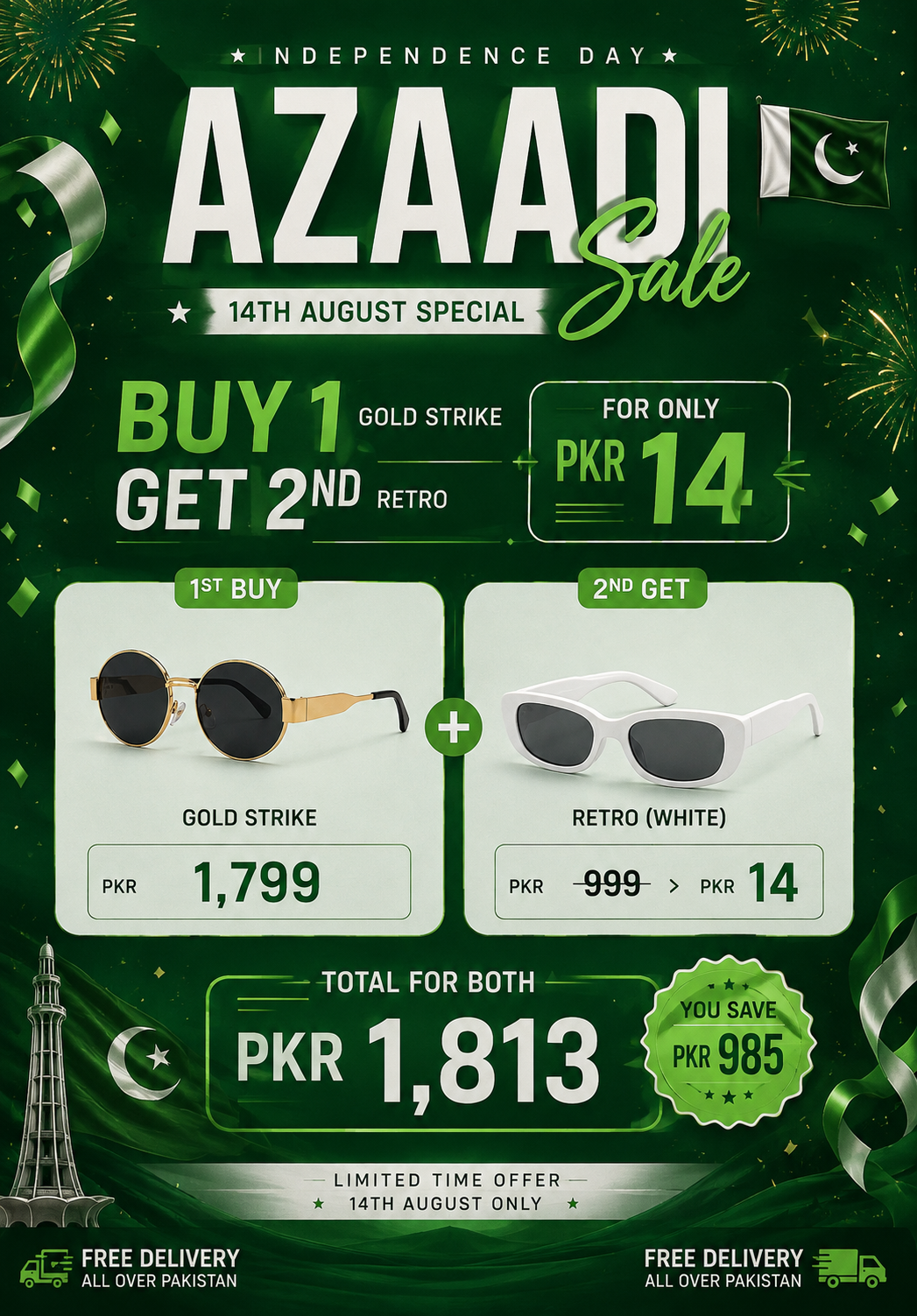 AZAADI SALE